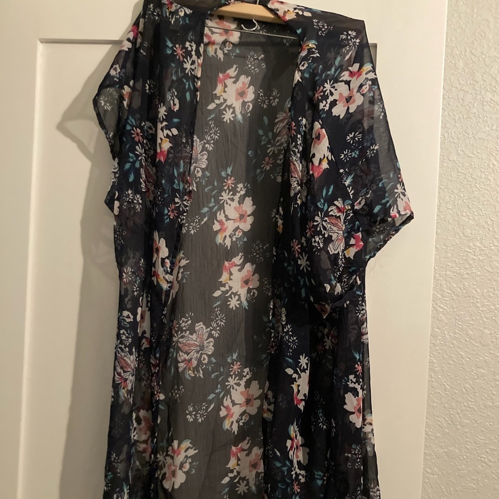 Floral cover up